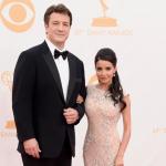 Nathan Fillion and his ex-girlfriend, Mikaela Hoover