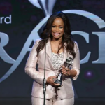 Pam Oliver with Gracie Awards