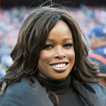Pam Oliver, a famous sportscaster