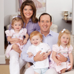 Norah O'Donnell With Her Husband and Child