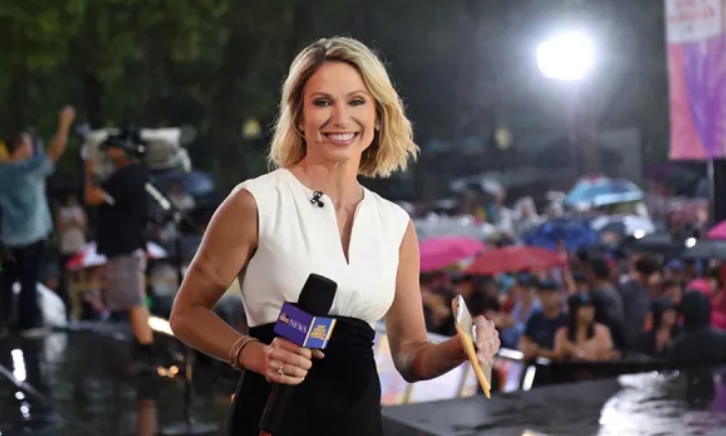 American television reporter, Amy Robach