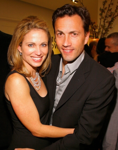 Amy Robach and her ex-husband, Andrew Shue