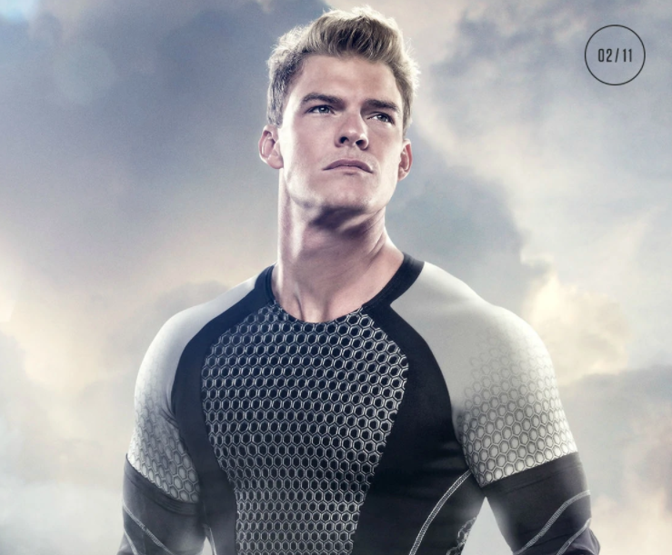 Alan Ritchson as Gloss in The Hunger Games