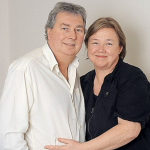 Pauline Quirke with her husband, Steve Sheen