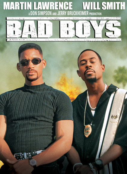 Martin Lawrence With Will Smith In Bad Boys