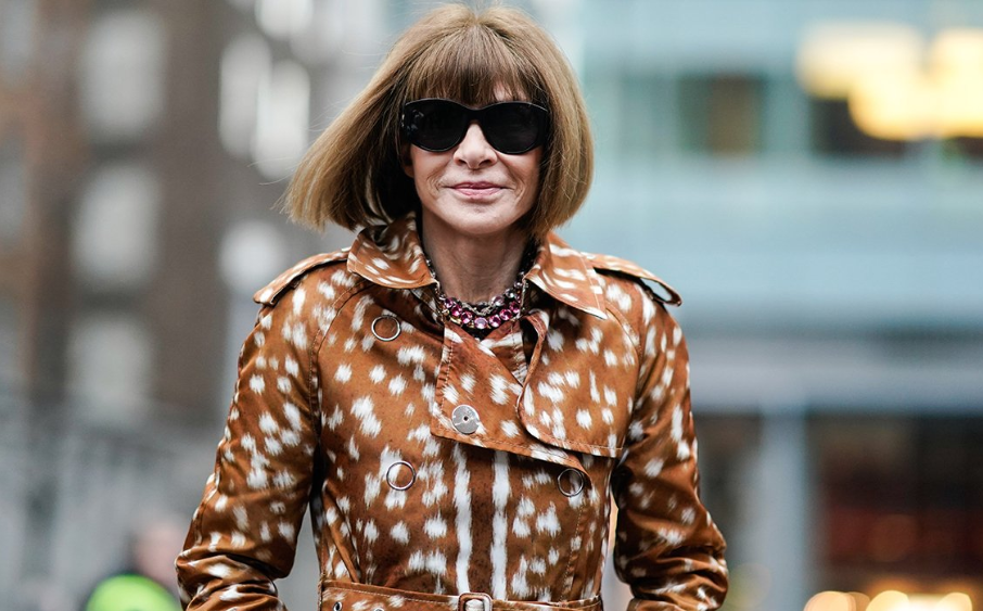 Anna Wintour, a famous journalist