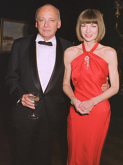 Anna Wintour with her ex-husband, David Shaffer