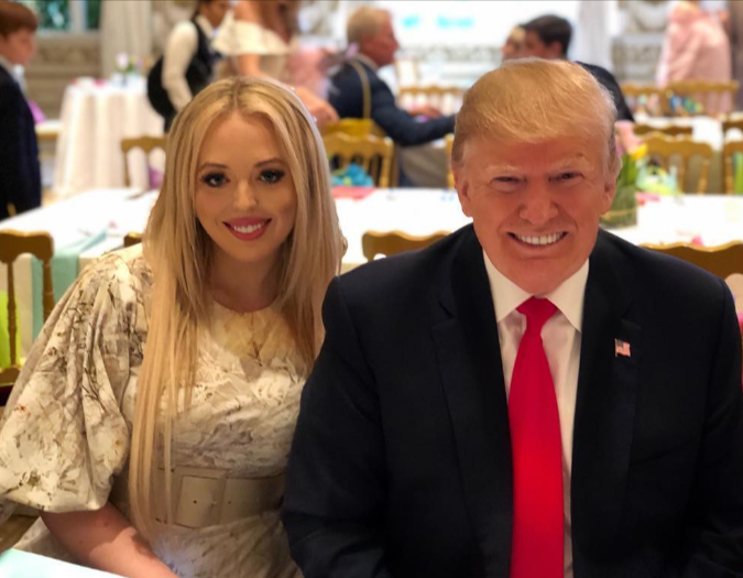 Donald Trump's daughter, Tiffany Trump