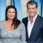 Pierce Brosnan with his wife, Keely Shaye Brosnan