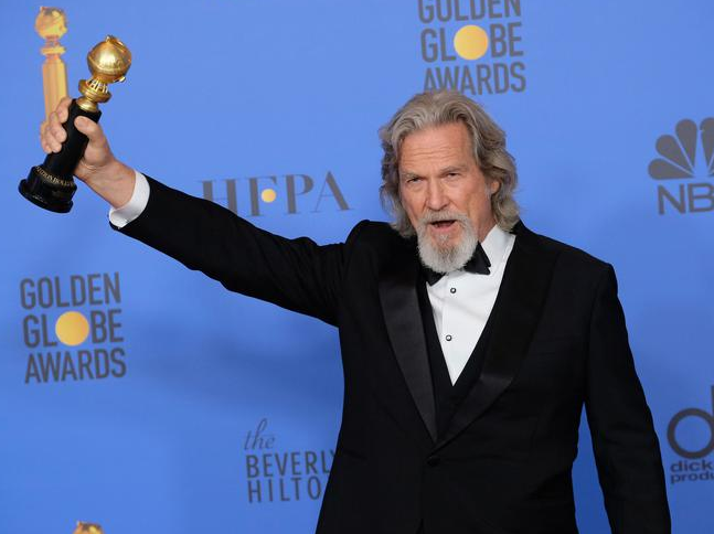 Jeff Bridges with awards