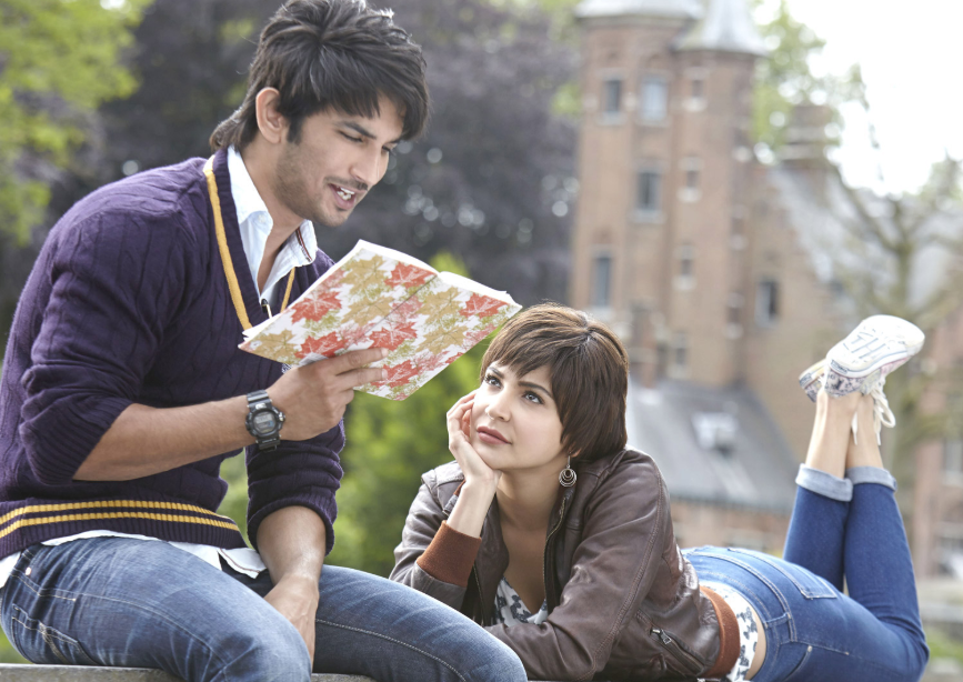 Sushant Singh Rajput With Anushka Sharma in movie PK