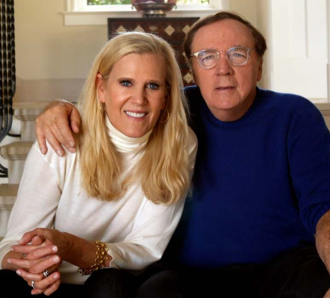 James Patterson with his wife, Susan Patterson