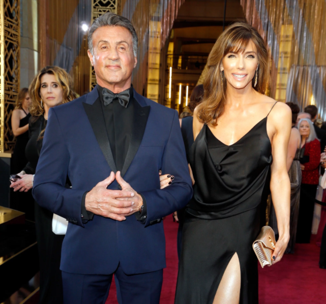 Jennifer Flavin and Sylvester Stallone