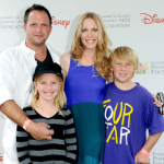 Lauralee Bell with her husband, Scott Martin and their kids