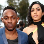 Kendrick Lamar With His Wife Whitney