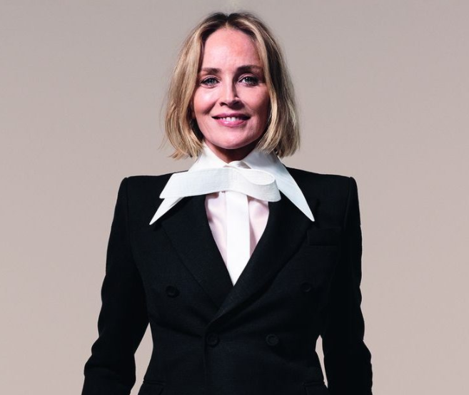 Sharon Stone, a famous actress