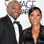 Omar Epps with his wife, Keisha Spivey