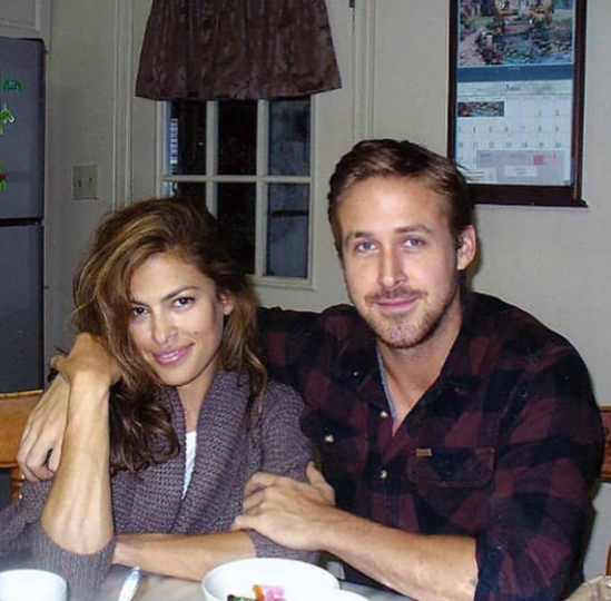 Eva Mendes and her boyriend, Ryan Gosling