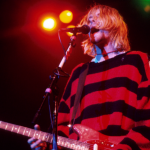 Founder of the band, Nirvana, Kurt Cobain Singing