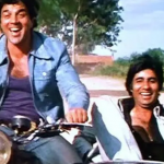 Amitabh Bachchan With Dharmendra in the Superhit Movie Sholay