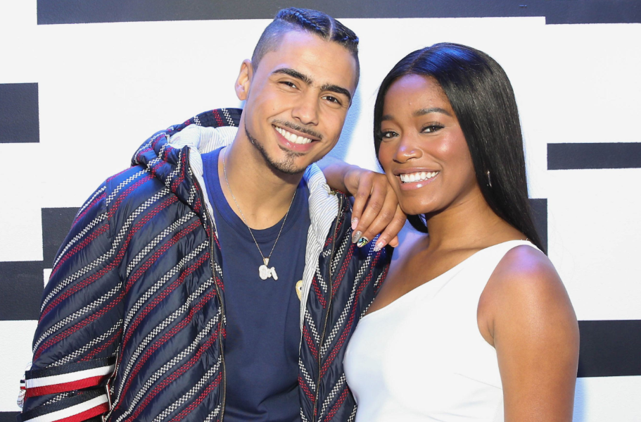 Keke Palmer with Quincy Brown (Split)