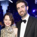 Emma Stone with her husband, Dave McCary
