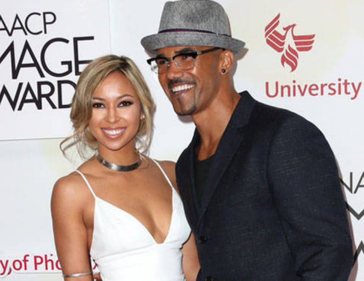 Shemar Moore With His Ex Wife Shawna Gordon