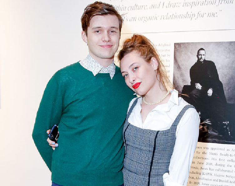 Nick Robinson and his girlfriend, Samantha Urbani