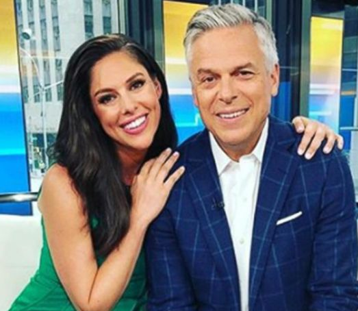 Abby Huntsman With Her Father