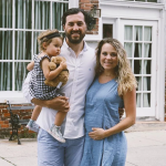 Jinger Duggar with her husband, Jeremy Vuolo and their daughter