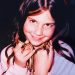 Childhood Picture of Lisa Jakub
