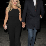 Emily Atack With Rob Jowers