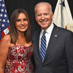 Mariska Hargitay (Left) and Joe Biden (Right); Mariska Hargitay to Speak At DNC 