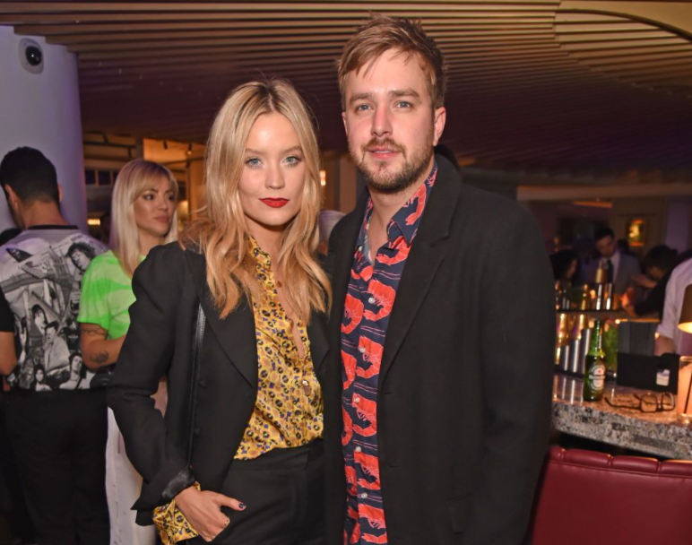 Laura Whitmore with her husband Iain Stirling