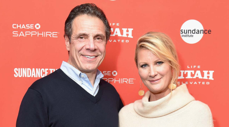 Andrew Cuomo and his ex-girlfriend, Sandra Lee