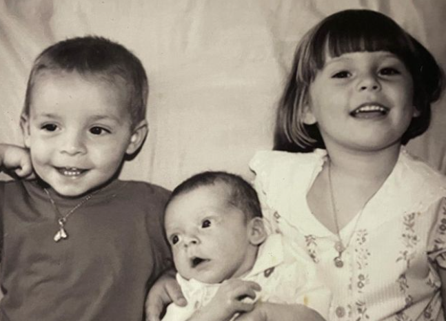 Coleen Rooney with her siblings (brothers)