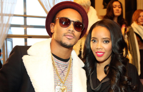 Angela Simmons with her new boyfriend Romeo Miller