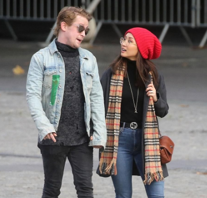 Macaulay Culkin With Brenda