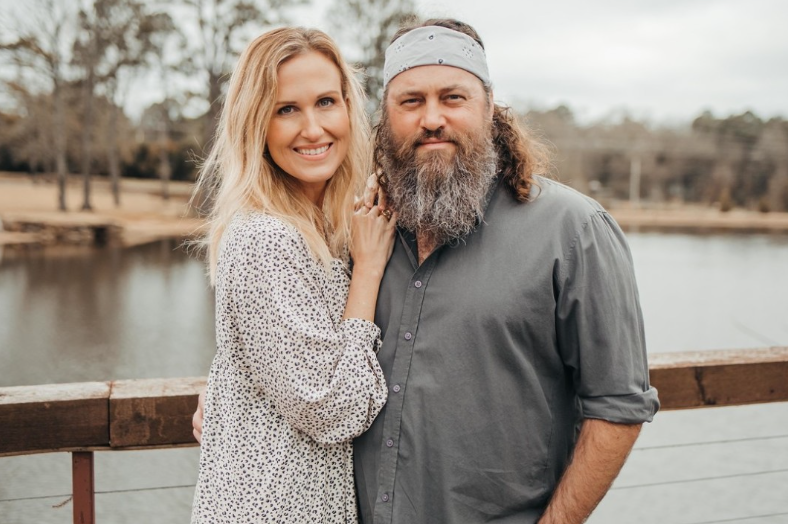 Willie Robertson with his wife, Korie