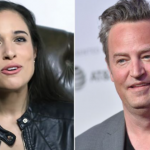 Matthew Perry (Right) and his fiancee Molly Hurwitz (Left)