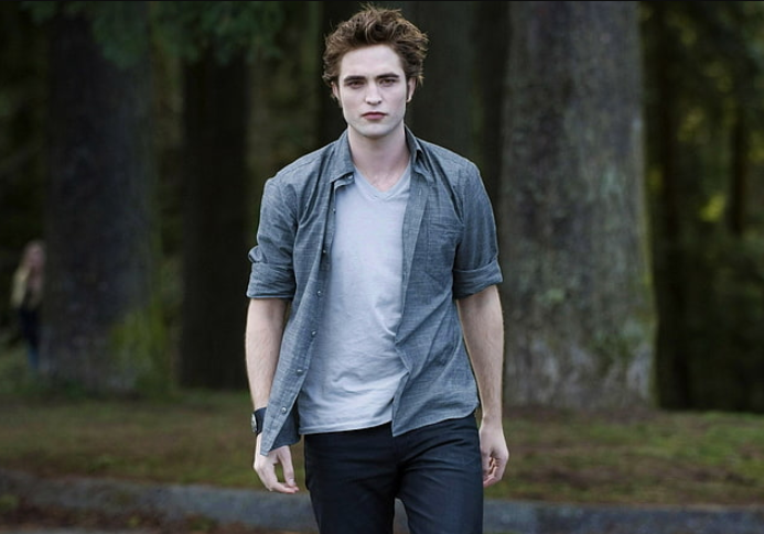 Robert Pattinson as Edward Cullen in Twilight