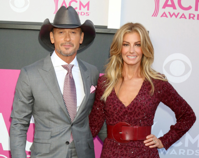 Tim McGraw and his wife, Faith Hill