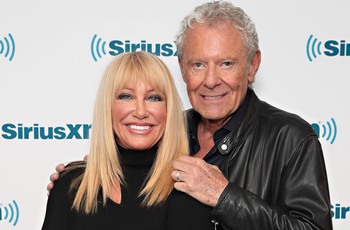 Alan Hamel with her wife, Suzanne Somers