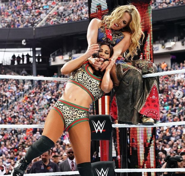 Mickie James Against The Opponent