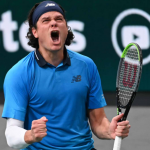 Milos Raonic, a professional tennis player