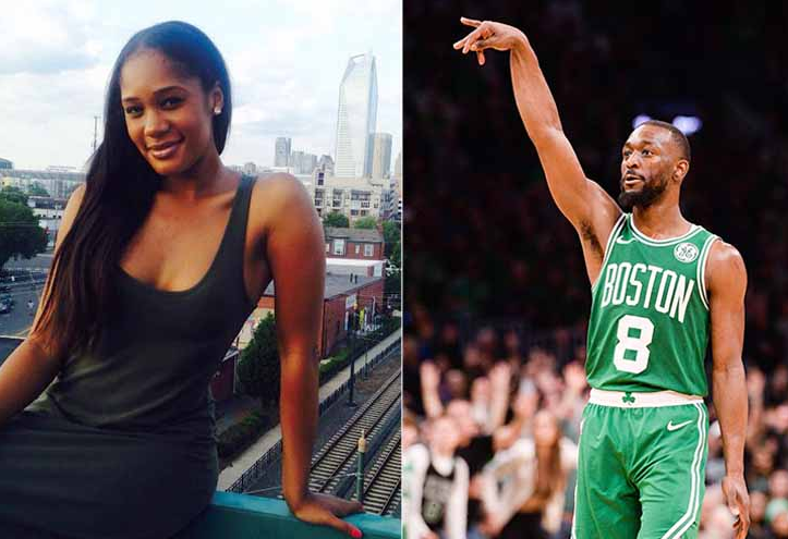 Kemba Walker's Girlfriend Ashtyn Montgomery (Left)