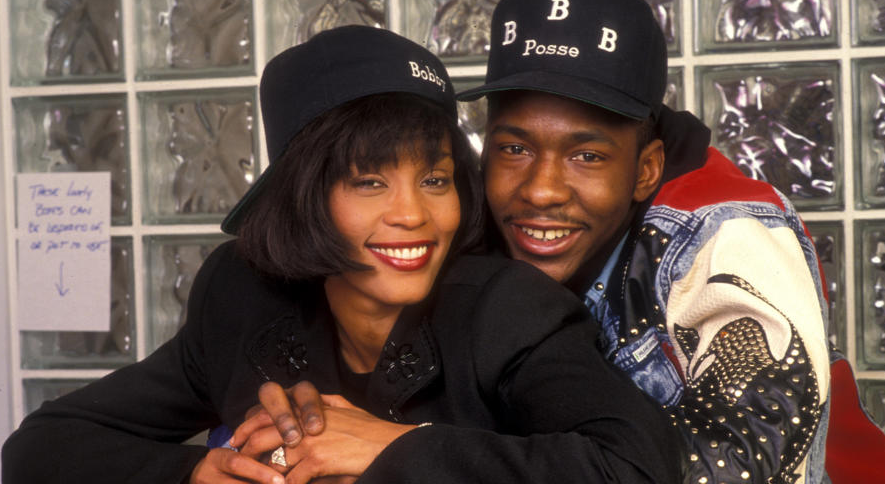 Bobby Brown and his ex-girlfriend, Whitney Houston