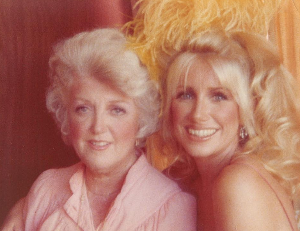 Suzanne Somers and her mother