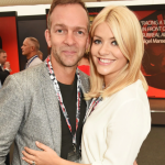 Holly Willoughby with her husband, Dan Baldwin