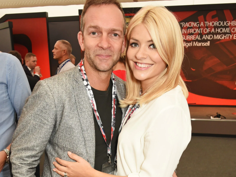 Holly Willoughby with her husband, Dan Baldwin